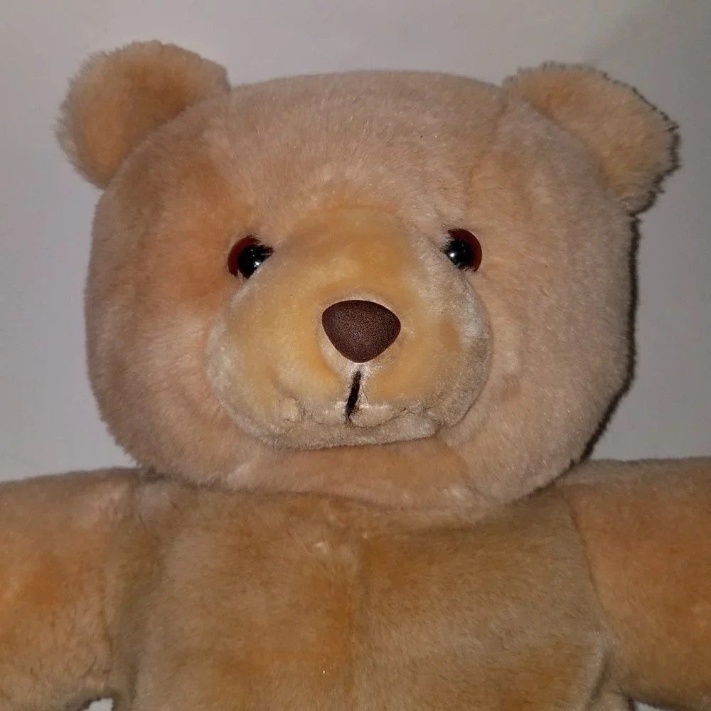 VTG Gerber TLC Plush Toy Tan Brown Teddy Bear 21